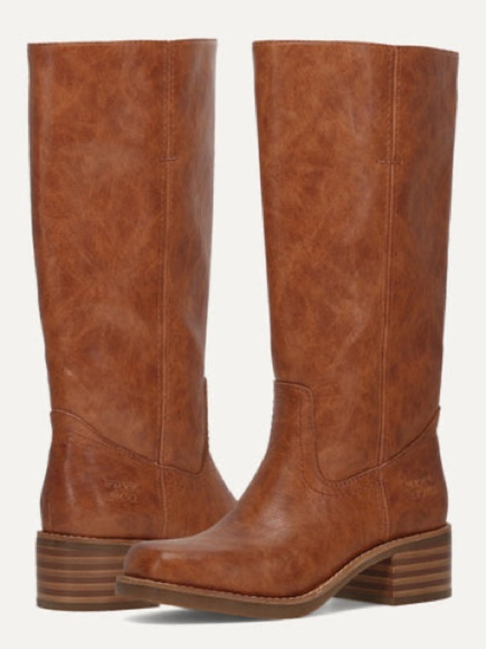 Frye & Co Miranda 14 Knee High Boots Caramel Western Size 6